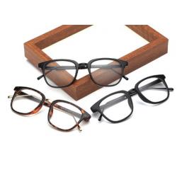 กรอบแว่นตาแฟชั่น เรโทรกรอบ PL สลิม superthin (ดำเงิน ดำล้วน ชา)