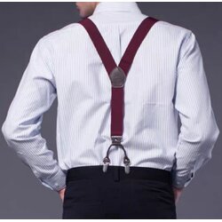 สายรัดกางเกงเอี๊ยม มาตรฐาน 4จุด หูคู่ ไม่เป็นสนิม แบบ Y กว้าง 3.5cm แบหูคู่ หนังแท้ สี น้ำเงิน น้ำตาล น้ำตาลแดง แดง ขาว เนื้อ ดำ เทา