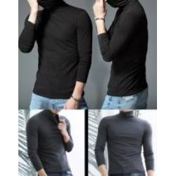 BIG SALEซื้อ1คู่ 660- เสื้อยืดคอเต่า สลิมฟิต หลากสี คอเต่า คอสั้น No.34 36 38 40 42 No.เทา น้ำเงิน ดำ ขาว แดง ฟ้า เทาอ่อน เขียว เทากลาง