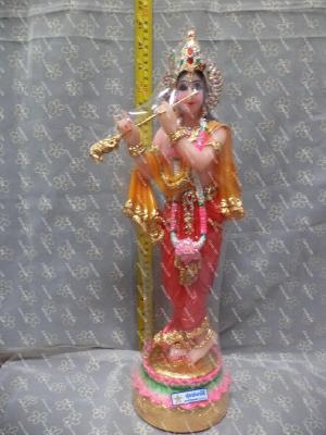 พระกฤษณะ 7" สวย 2 กร