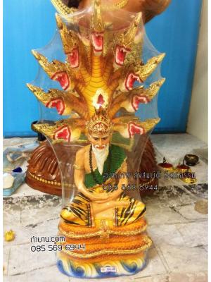 ฤาษีพญานาคราช. 9 เศียร. หน้าตัก. 9"