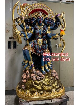 พระแม่กาลี 9 หน้า ขนาด 1.3 เมตร