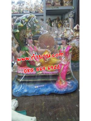 องค์พระนารายณ์ (บรรทมศิล) หน้าตัก 9"