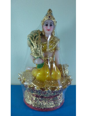 พระแม่โพสพ 3" หน้าตัก 3 นิ้ว สูง 7 นิ้ว