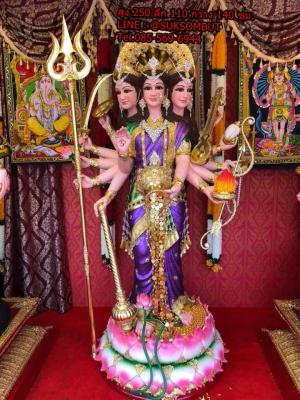 พระแม่ตรีศักติ (สูง 2 เมตร 50 ซม.)