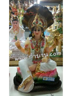 องค์พระนารายณ์ นั่ง 4 กร หน้าตัก 5"