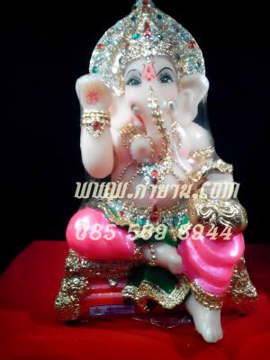 พระพิฆเนศกวักถือถุงทอง