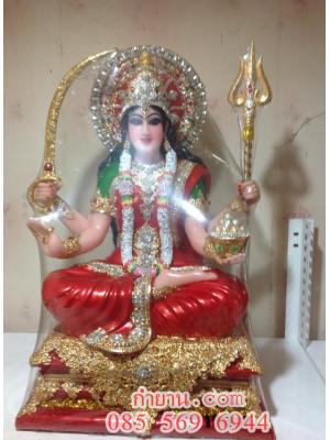 พระแม่อุมาทรงบัลลังก์ 12 "( สูง 80 เซ็นต์ติเมตร)