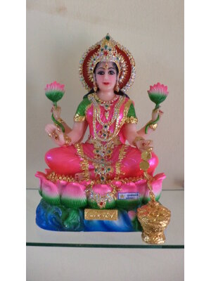 พระแม่ลักษมีนั่ง 9" สวย