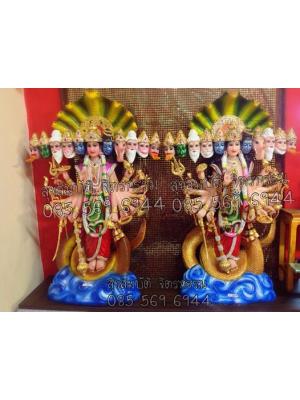 องค์พระนารายณ์ยืน เปิดโลก สูง 35"