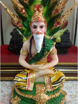 ฤาษีพญานาค 9 เศียร หน้าตัก 5"