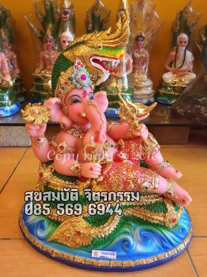 พระพิฆเนศ ประทับพญานาค 1 เศียร