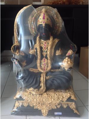 พระแม่อุมาเทวี หน้าตัก 12 นิ้ว กายดำ สูง 80 ซม.