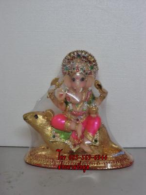 พระพิฆเนศขี่หนู 7"