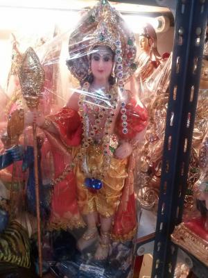 พระขันทกุมาร สูง 46 cm กว้าง 20 cm