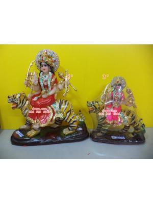 พระแม่อุมา ทรงเสือ 5" (สวย)