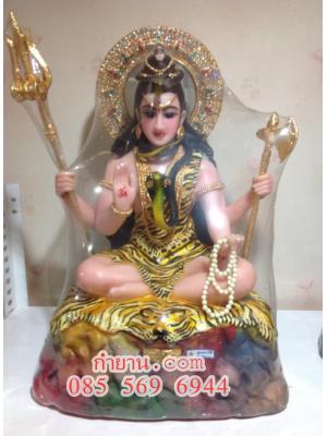 องค์พระศิวะนั่ง หน้าตัก 12" 4กร