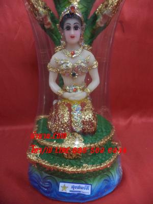 องค์ นาคี พญานาค 5 เศียร หน้าตัก 5"