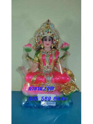พระแม่ลักษมีนั่ง 5" สวย