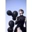 ลูกโป่งกลมเนื้อธรรมดา สีดำ ไซส์ 10 นิ้ว แพ็คละ 10 ใบ (Round Balloons 10"- Standard Black Color )