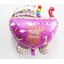บอลลูนฟลอย์ รถเข็นเด็ก สีชมพู - Baby Pink Cart Foil Balloons / Item No. TL-C009