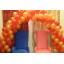 ลูกโป่งกลม เนื้อเมททัลลิก สีส้ม ไซส์ 6 นิ้ว แพ็คละ 10 ใบ (Orange Metallic Round Balloon Size 6")