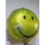 ลูกโป่งฟลอย์ทรงกลม หน้ายิ้มสีเหลืองทอง ไซส์ 18 นิ้ว - Gold Round Shape Smiley Face Foil Balloon / Item No. TL-F005
