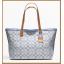 Coach Weekend Printed Signature Zip Top Tote 23107