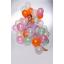 ลูกโป่งกลม เนื้อเมททัลลิก สีส้ม ไซส์ 6 นิ้ว แพ็คละ 10 ใบ (Orange Metallic Round Balloon Size 6")