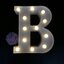 กล่องไฟ LED ตัวอักษรภาษาอังกฤษ A-Z กล่องสีขาว (กรุณาระบุตัวอักษรที่ต้องการ เมื่อทำการสั่งซื้อ) / ราคาต่อ 1 ชิ้น