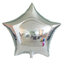 ลูกโป่งฟลอย์รูปดาว สีเงิน ไซส์ 24 นิ้ว - Star Shape Balloon Silver Color Size 24 " / Item No.TL-G003