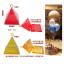ฐานยึดลูกโป่ง ทรงสามเหลี่ยม - Pyramid shape balloon weight