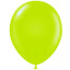 ลูกโป่งกลมเนื้อพาสเทล สีเขียวมะนาว ไซส์ 12 นิ้ว แพ็คละ 10 ใบ (Round Balloon - Pastel Lemon Yellow)
