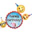 ลูกโป่งฟอลย์ SHAPE EMOTICONS BDAY WISHES (PK) / Item No.TQ-A3361301 แบรนด์ Qualatex