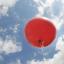 ลูกโป่งจัมโบ้ สีแดง ขนาด 24 นิ้ว - Round Jumbo Balloon Red 24"