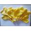 ลูกโป่งหัวใจ เนื้อสแตนดาร์ทสีเหลือง ไซส์ 12 นิ้ว แพ็คละ 10 ใบ (Heart Latex Balloon - Yellow Color 12")