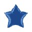 ลูกโป่งฟลอย์รูปดาว สีฟ้า ไซส์ 18 นิ้ว - Star Shape Balloon Blue Color