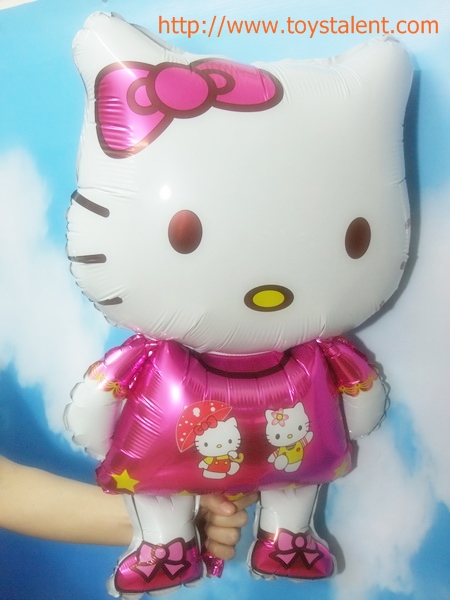 ลูกโป่งฟลอย์ตัวการ์ตูน Hello Kitty ไซส์กลาง - Hello Kitty Medium size Foil Balloon / TL-A120