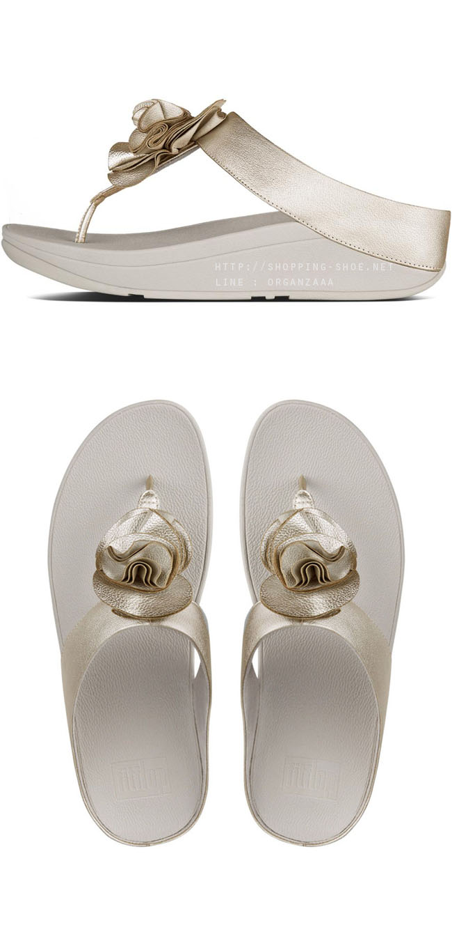 Fitflop Florrie Pale Gold ของแท้ นำเข้าจาก USA และ UK