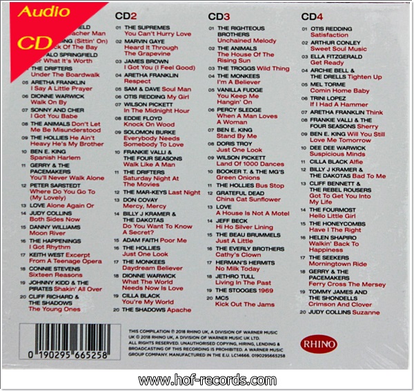 Sixties - The Grestest Sixties Album 4Cd N.