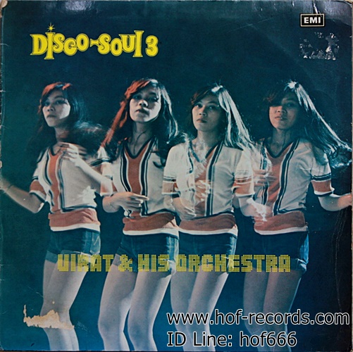 LP Virat and his Orchestra - Disco - Soul 3 ปก VG++ แผ่น VG+