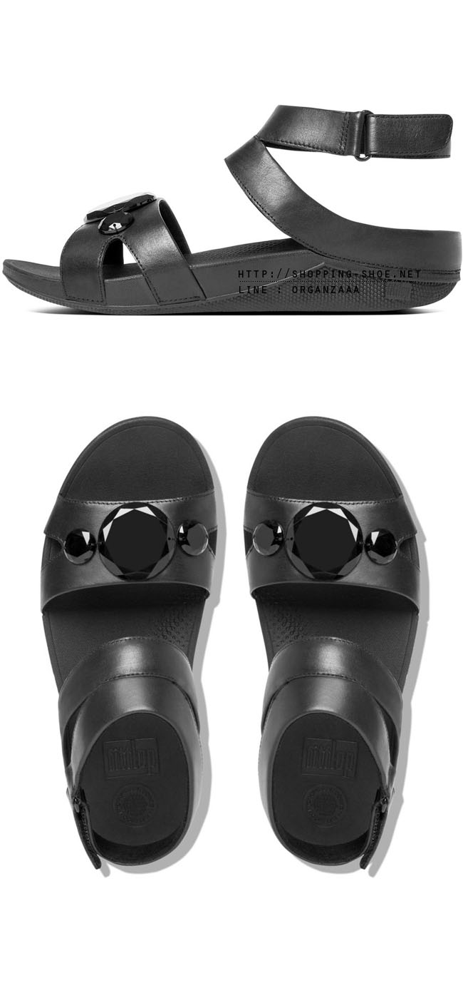 Fitflop Luna Pop Gladiator Black ของแท้ นำเข้าจาก USA และ UK