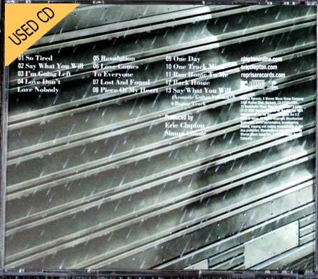 Used CD Eric Clapton - Back home