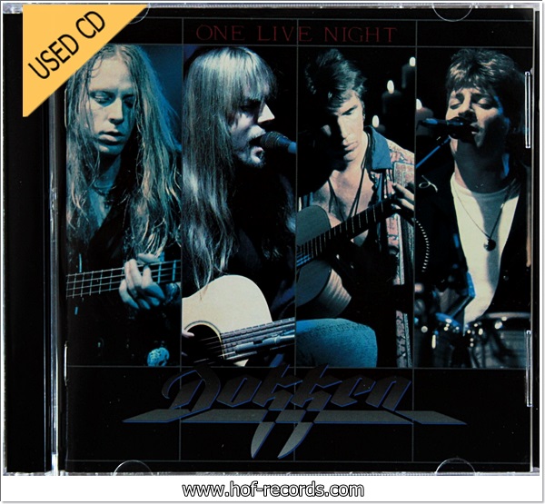 Dokken - One Live Night ( Made In USA ) Used Cd VG++