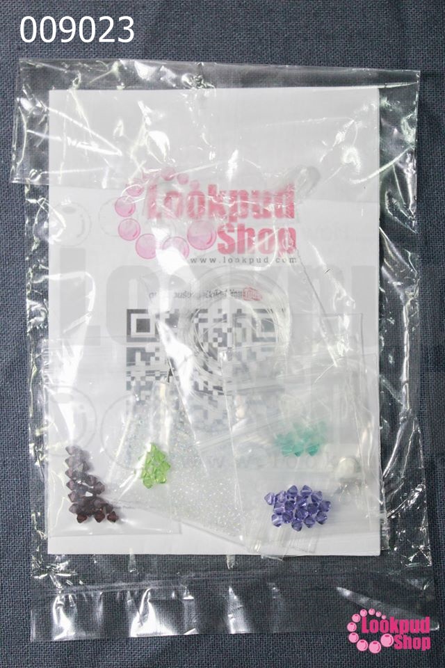 DiY idea : สร้อยข้อมือมาลาบานบุรี (1ชุด)