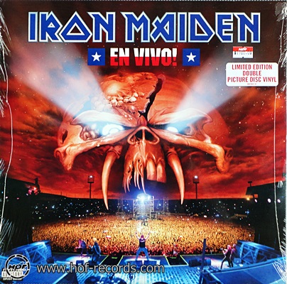 IRON MAIDEN - En Vivo 2012 ( NEW ) 2lp