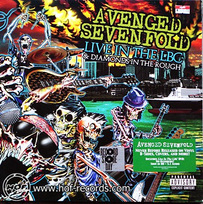 Avenged Sevenfold - Live in the LBC & Diamons in the rough 2 LP new