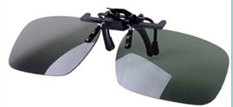 Polarize คลิบออนหนีบแว่นตากันแดด แข็งแรง พับเปิดปิดง่าย อเนกประส่งค์ กันUV400 (ดำเขียว ชา ดำเทา)