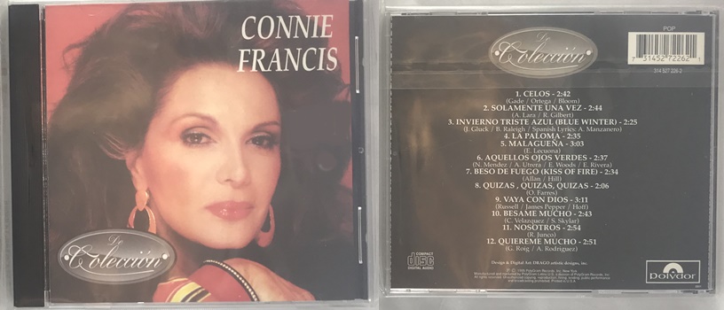 Used CD Connie Francis - De Loleccion ( Very good)