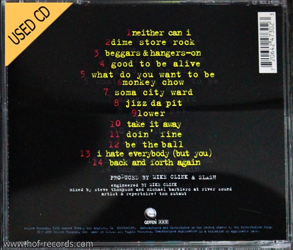 Used CD Slash 's nakepit - it's five o' clock somewhere